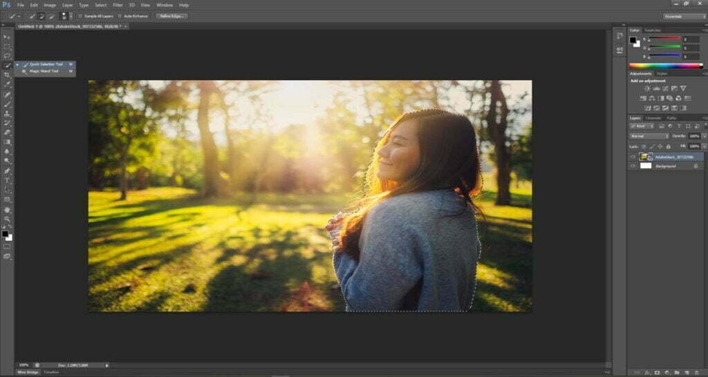 How To Use Quick Selection Tool In Photoshop? [4 Easy Steps]