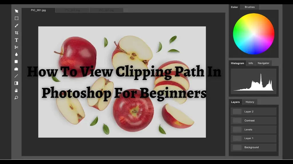 How To View Clipping Path In Photoshop For Beginners