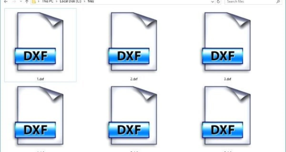 Using a DXF File