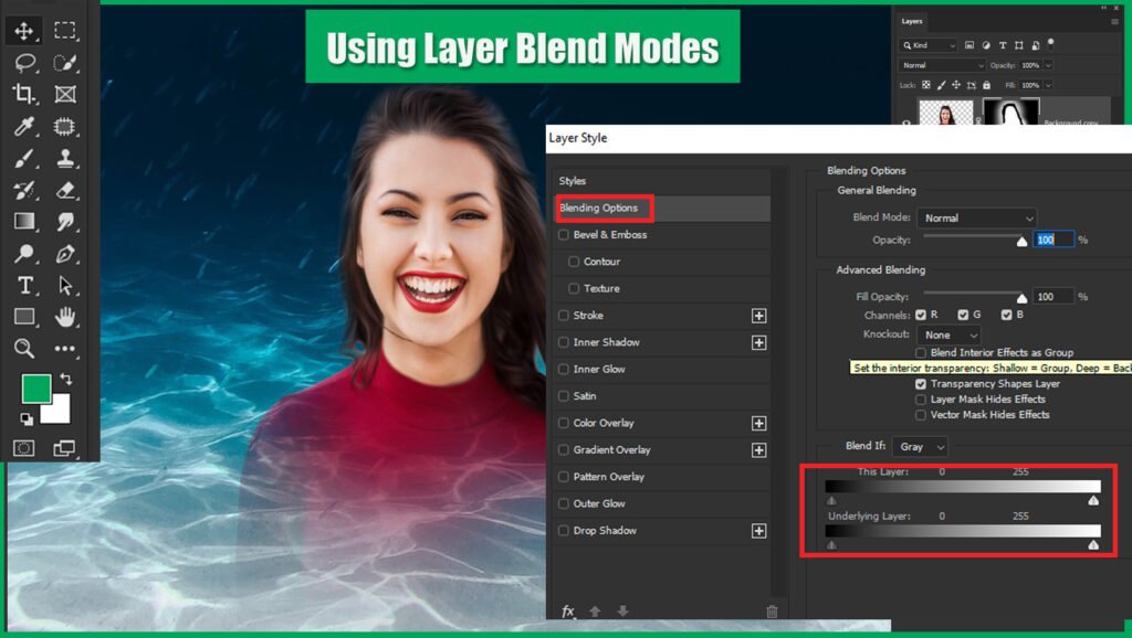 How to blend an image in photoshop comprehensive guide
