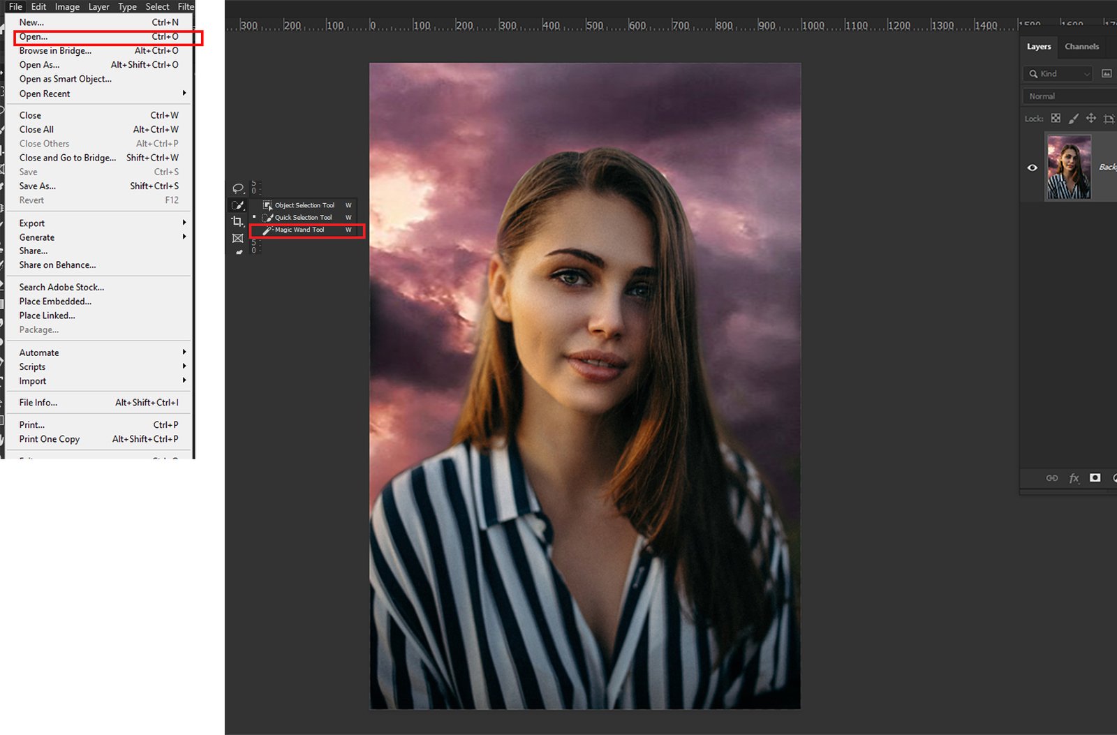 how to do masking in photoshop