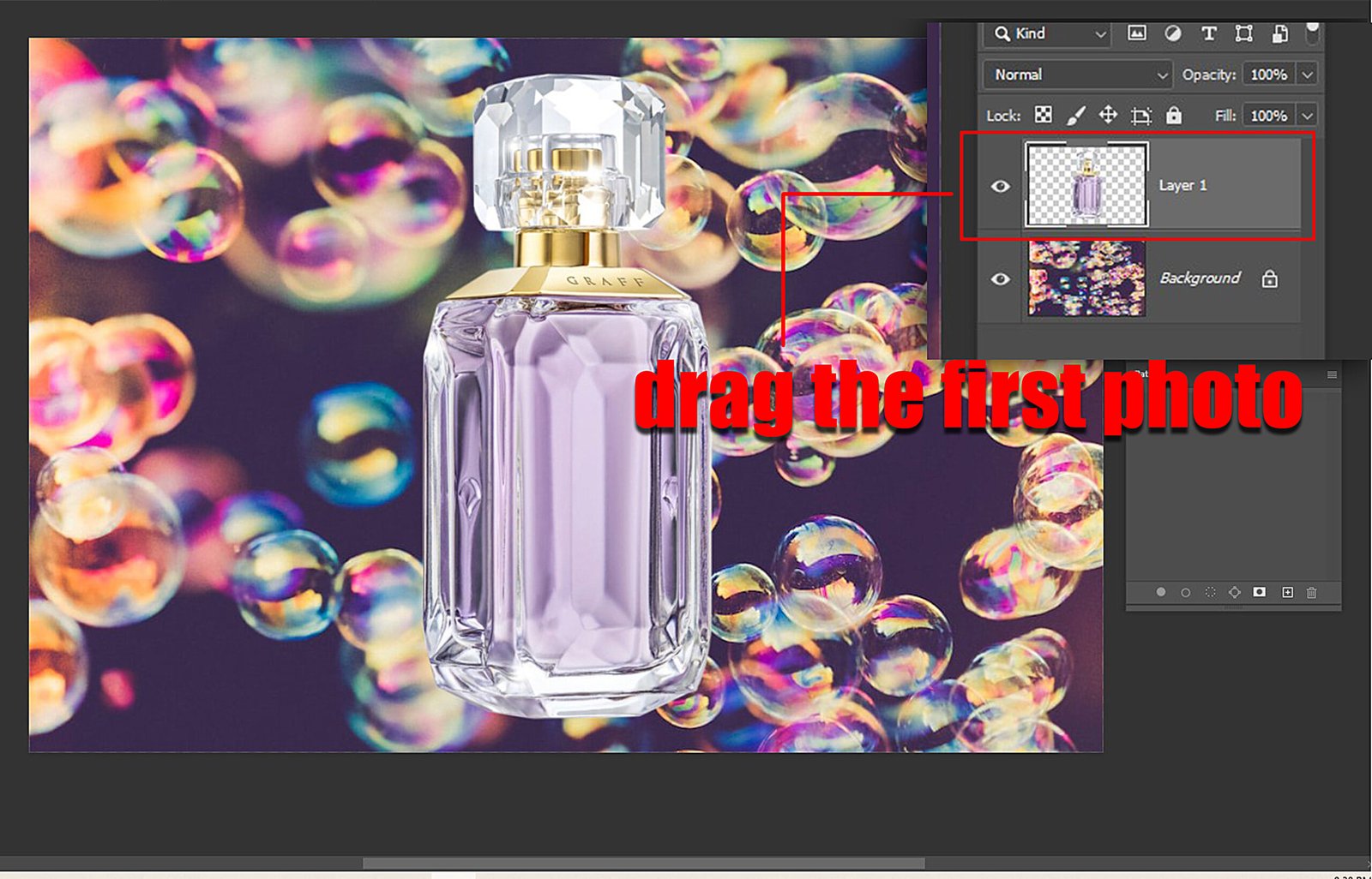 step 4 how to merge photos