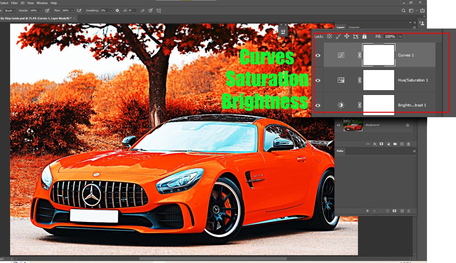 Step 4 Picsart car photo editing