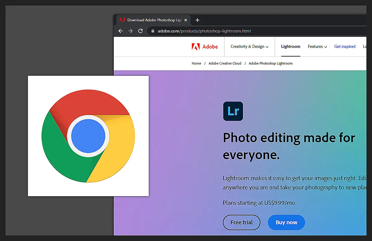 How to download Adobe Lightroom