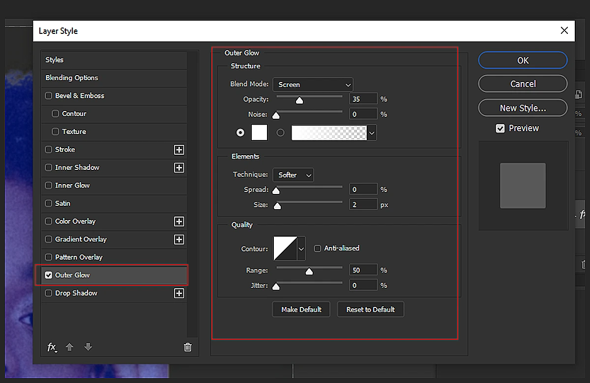 Step 6 Add a Layer Style