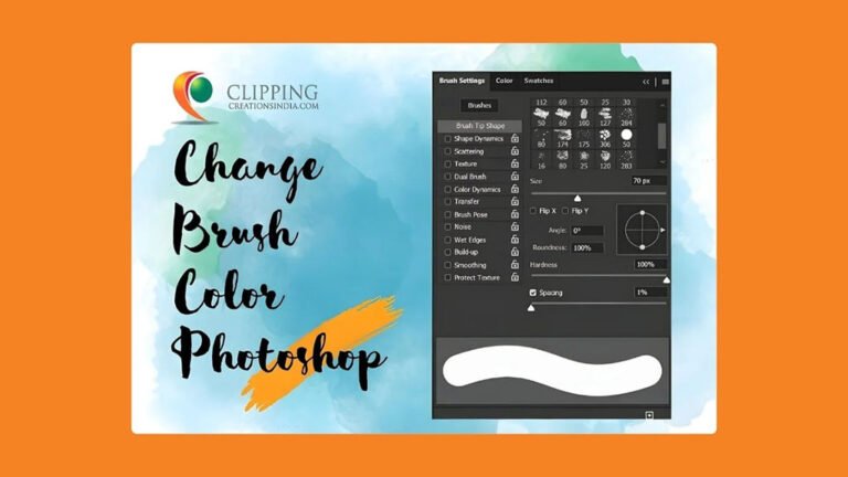 Step by step guide: How to Change Brush Color in Photoshop