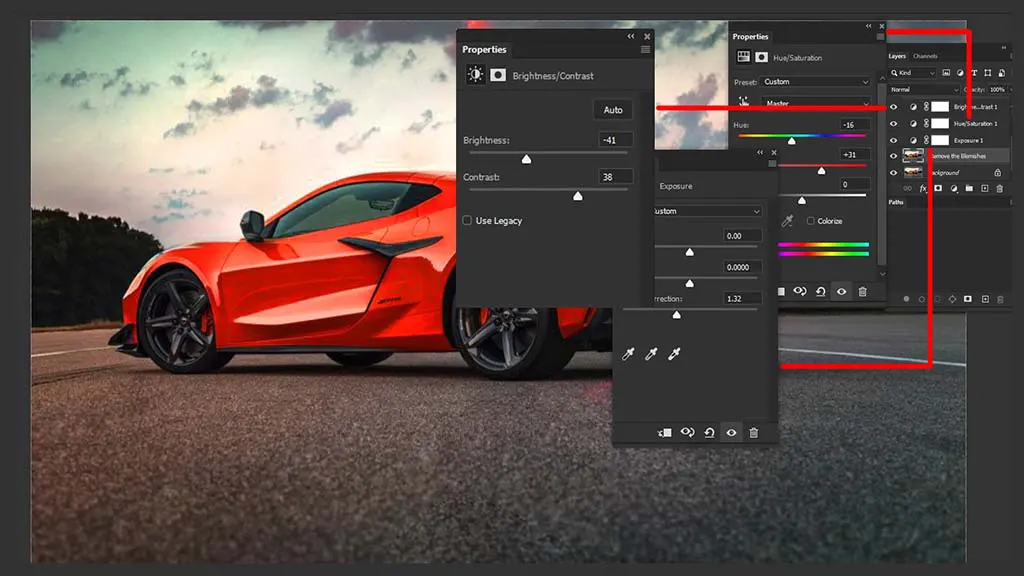 How to Edit a Car Photo Experiment With the Colors
