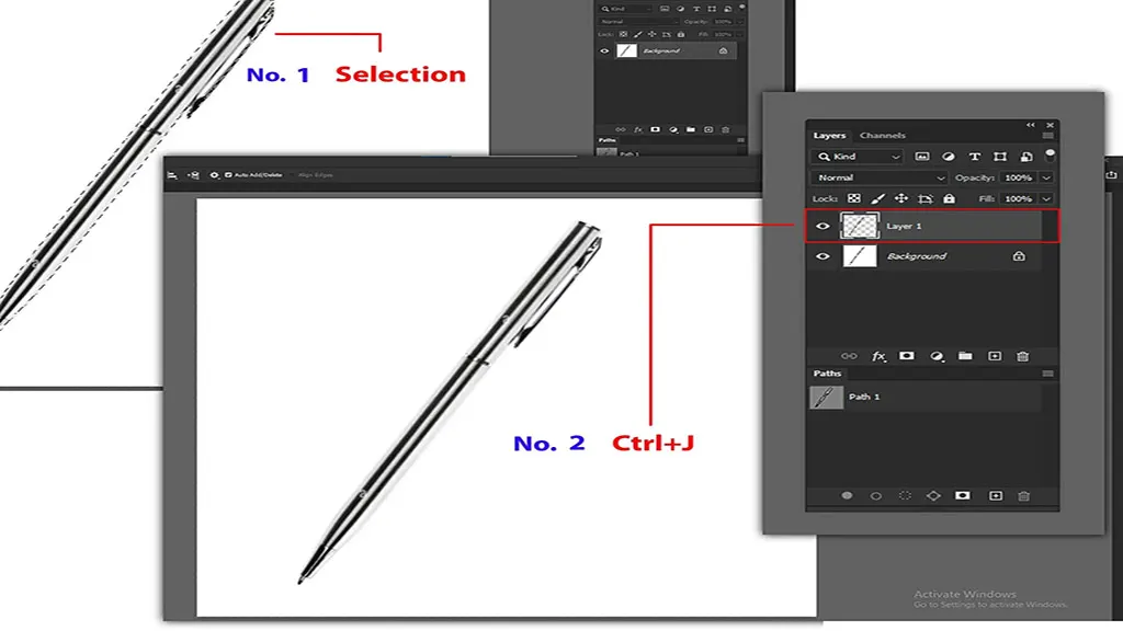 how to create a drop shadow in Photoshop 