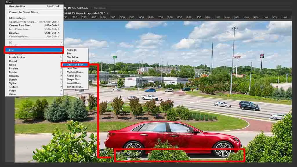 Step 6 – Make the Car’s Shadows