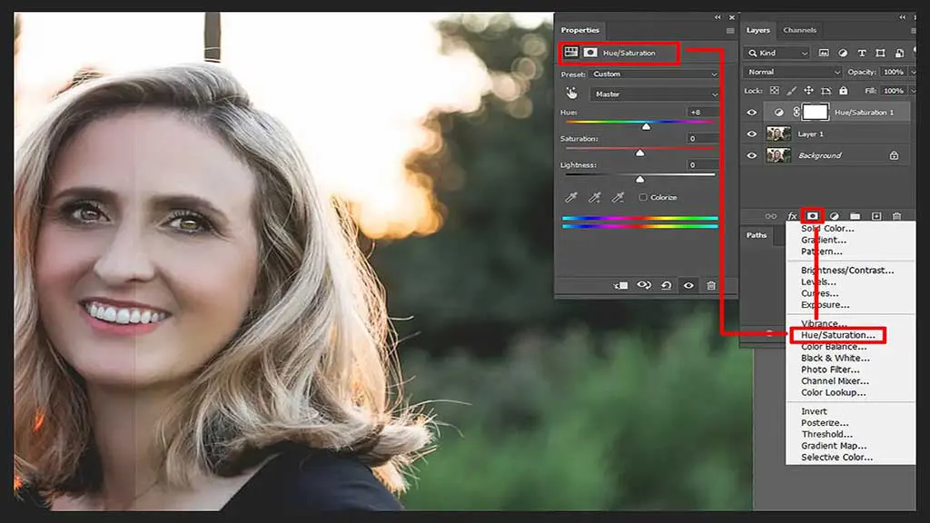senior photo editing Step 5
