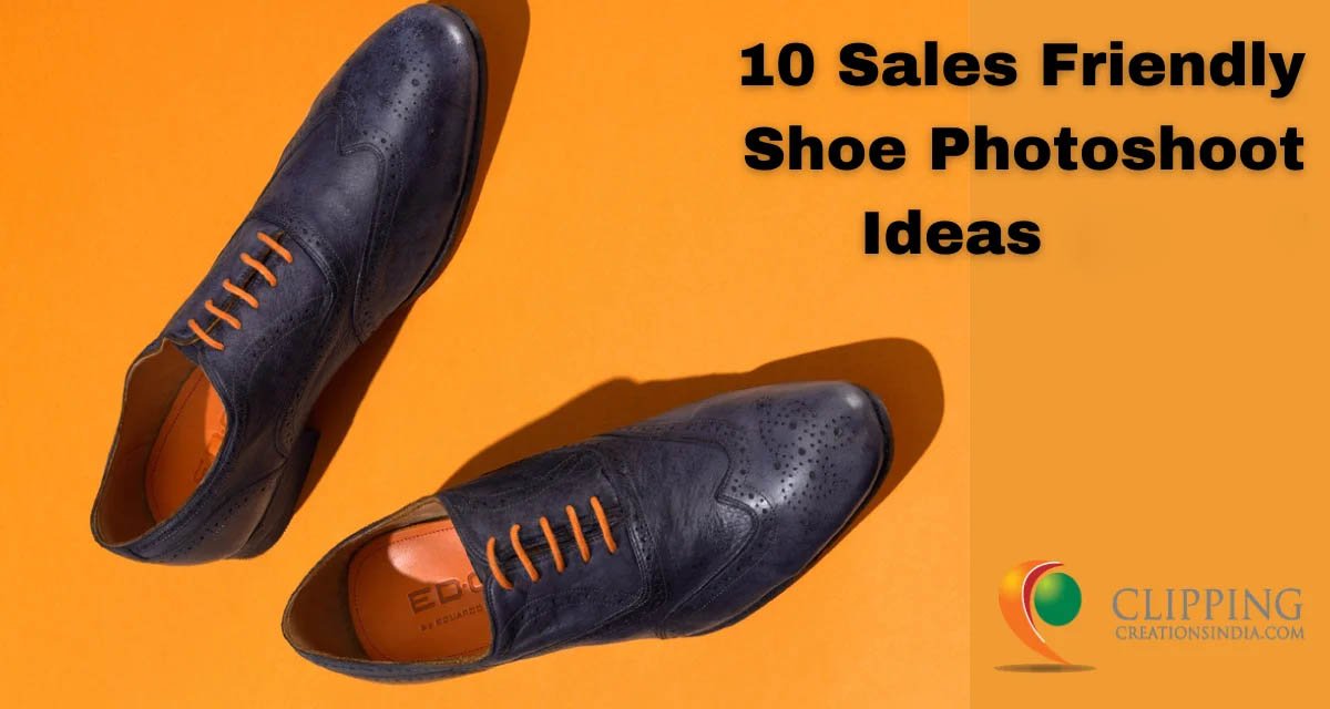 Professional fashion shoe photography with cinematic lighting setup