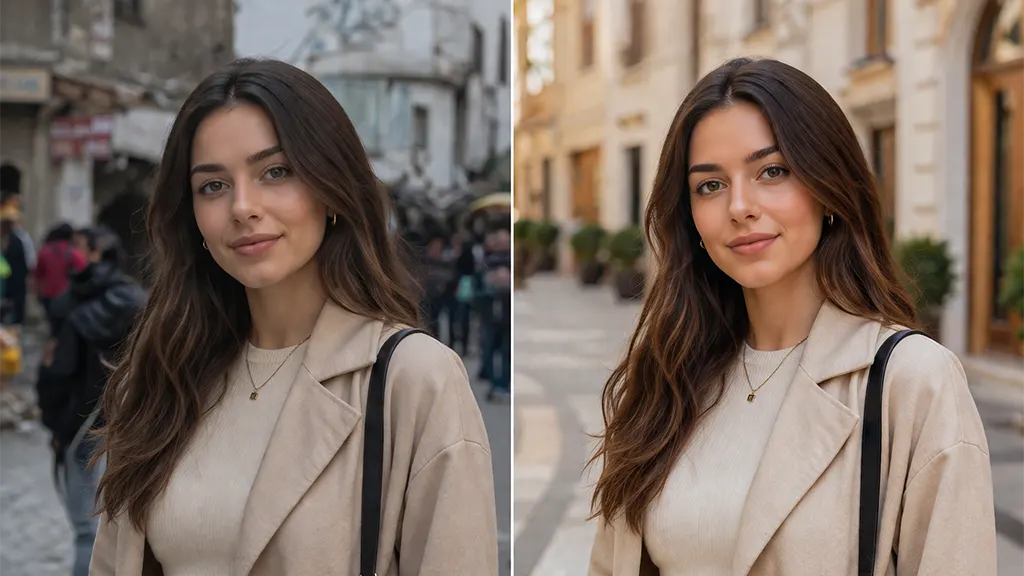 Image Retouching & Background Correction for Rhianna Thomas