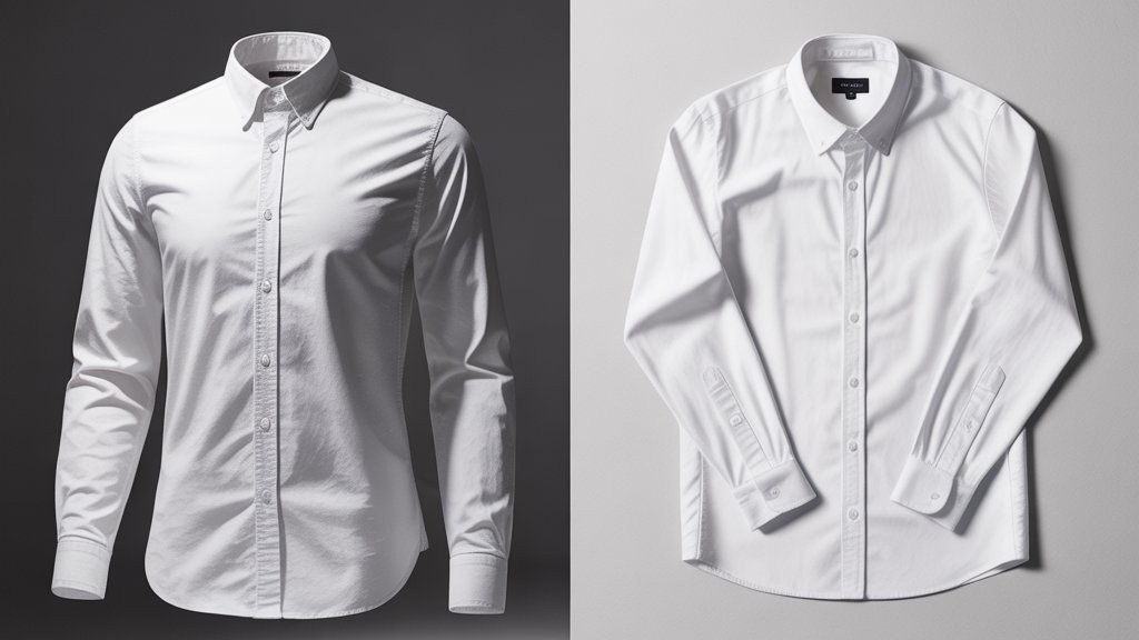 Visual Impact 3D vs 2D of ghost mannequin and flat lay photography